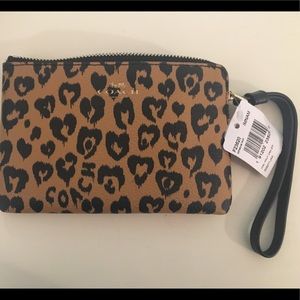 Leaped Print Coach Wallet